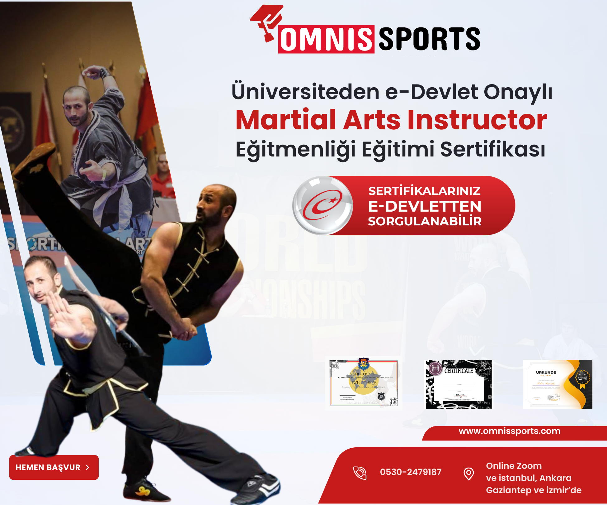 Martial Arts Instructor Eğitmenliği Sertifikası - E-Devlet Onaylı Eğitim Fırsatı!